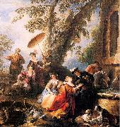 Parrocel, Joseph The Return from the Hunt Germany oil painting reproduction